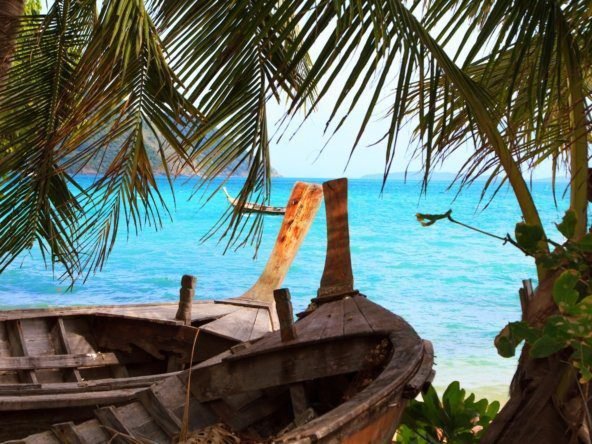 Boat in Phuket Thailand