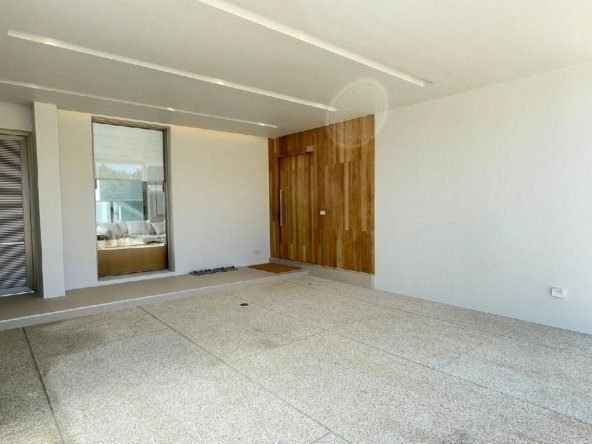 main entrance and parking